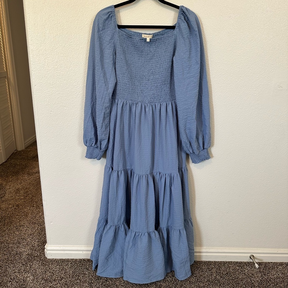 Square Neck Maxi Dress